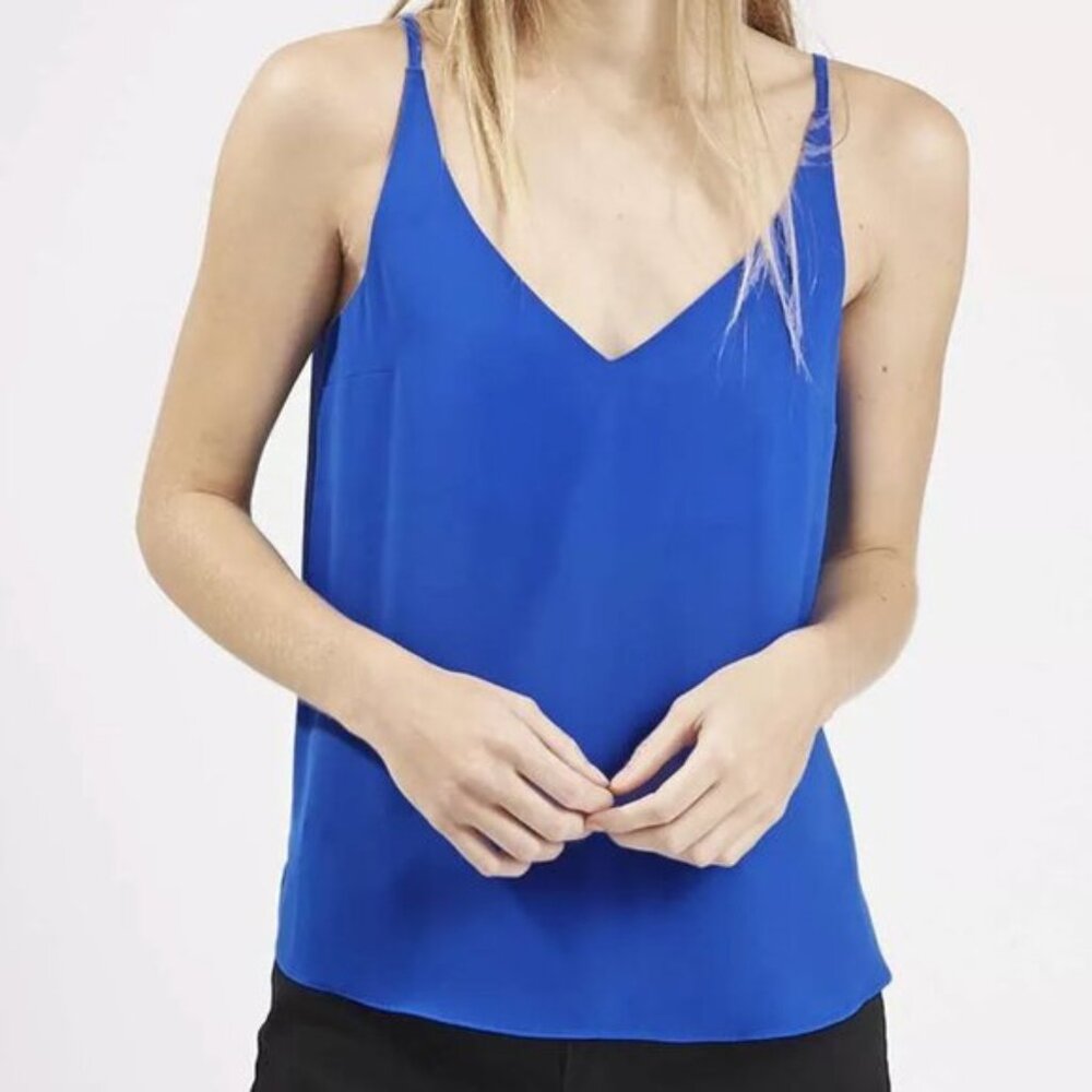 Topshop Blue Camisole